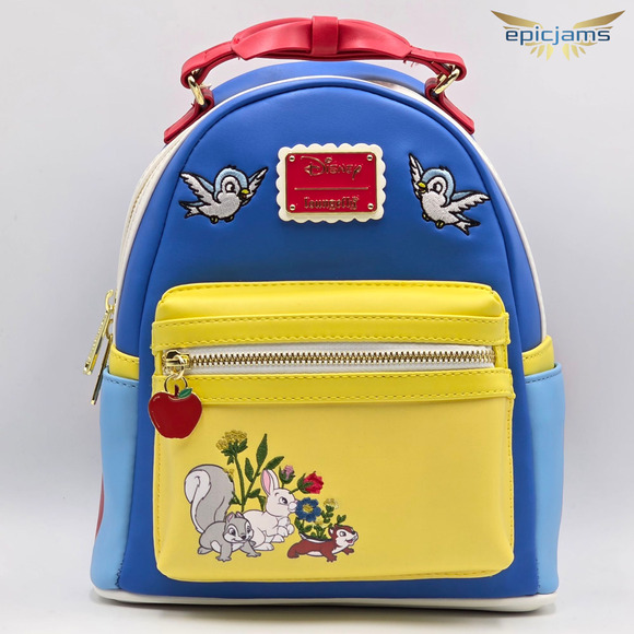 Loungefly Disney Snow White 85th Anniversary Cosplay Mini Backpack & Wallet Set - Picture 2 of 9